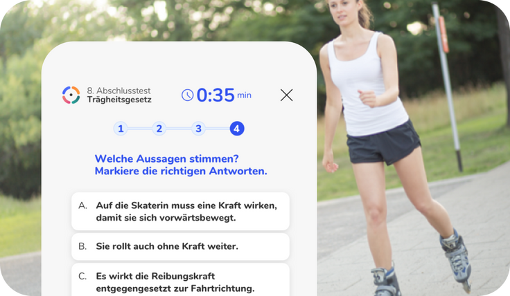 Eine Unterrichtsstunde wird über Links oder QR-Codes verteilt